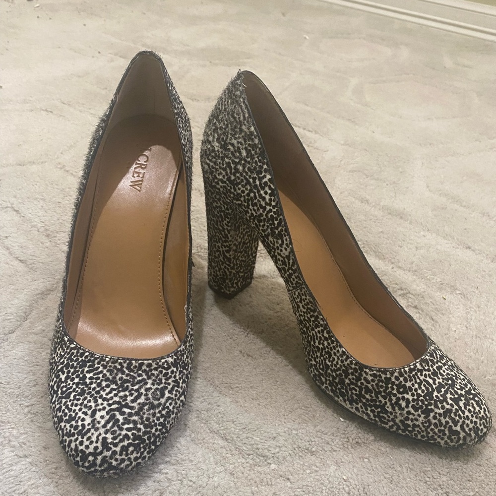 JCrew Calf Hair Pumps